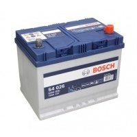 аккумулятор bosch сильвер s4 70ah 630a п + монтаж