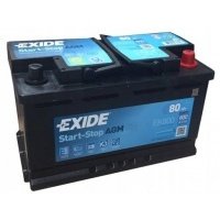 аккумулятор agm exide 80ah 800ма п + / ek800 катовице