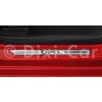Накладки на пороги opel crossland x , insignia b 2шт