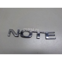 Эмблема на крышку багажника Nissan Note (E11) (2006 - 2013) 908929U000