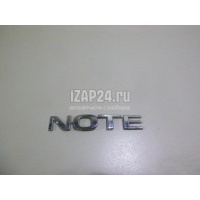 Эмблема на крышку багажника Nissan Note (E11) (2006 - 2013) 908929U000