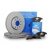 тормозные колодки ate передние bmw 5 f10 f11 348mm