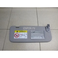 Козырек солнцезащитный (внутри) Hyundai-Kia Solaris (2010 - 2017) 852201R0708M