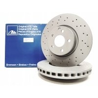 ate диски спереди 322мм мерседес c w204 е w212 c20