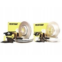 textar диски + тормозные колодки перед + зад volvo v70 ii