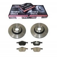 тормозные колодки передние volvo s40 ii v50 320x25mm