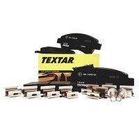 textar тормозные колодки передние peugeot 206 207 307