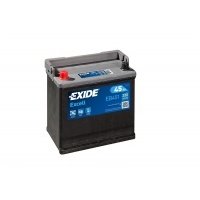 аккумулятор exide excell 45ah 330a для peugeot fiat