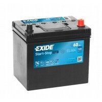 аккумулятор exide start - stop efb 60ah 520a для mazda