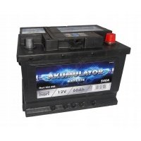 аккумулятор харт 12v 60ah 540a седльце 24.м.