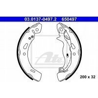 тормозные колодки ate 03.0137 - 0497.2 форд фиеста 5