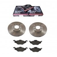 Тормозные колодки передние opel astra г 4śruby 256x24mm