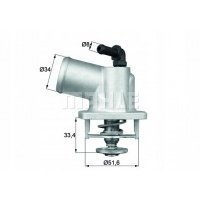 mahle термостат opel astra г , комбо , vectra а , b , 92st