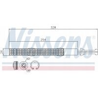 осушитель кондиционера nissens 95526 audi a1 / seat и