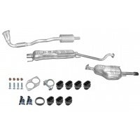 Opel astra г 1.8 купе кабриолет выхлопная система