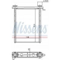 отопитель nissens 73343 renault megane 08 -