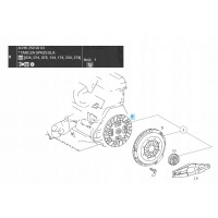 диск сцепления мерседес вито 638 a0162509203