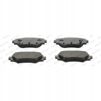 колодки тормозные задние mazda 3 1.5 - 2.2 d 09.13 - ferod