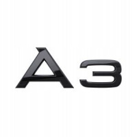 эмблема знак логотип сзади черный audi a3