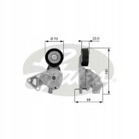 натяжной ролик гейтс volkswagen , форд , audi , skoda , seat