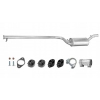 Форд focus mk1 1.8 tdi , tdci 98 - 04 средний глушитель