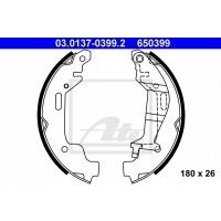 тормозные колодки ate 03.0137 - 0399.2 opel agila 1.