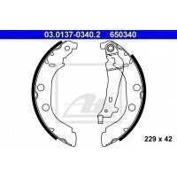 тормозные колодки ate 03.0137 - 0340.2 citroen xsara