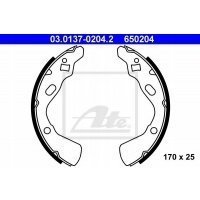 тормозные колодки ate 03.0137 - 0204.2 kia pride 1.1
