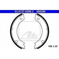 тормозные колодки ate 03.0137 - 0299.2 volvo 740 2.0