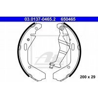 тормозные колодки ate 03.0137 - 0465.2 opel agila а
