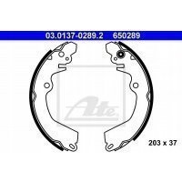 тормозные колодки ate 03.0137 - 0289.2 mitsubishi что