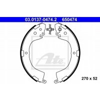 тормозные колодки ate 03.0137 - 0474.2 mitsubishi l2