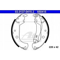 тормозные колодки ate 03.0137 - 0415.2 fiat doblo 1.