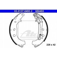 тормозные колодки ate 03.0137 - 0493.2 fiat fiorino