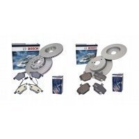 тормозные колодки передние и задние bosch toyota rav4 3 4