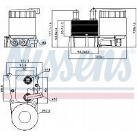 масляный радиатор nissens 90696 форд focus 1 , 8 tdci 0