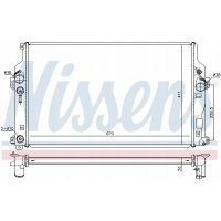 Радиатор воды nissens 646865 toyota rav - 4 2 , 2 d 12