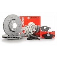 тормозные колодки zimmermann спорт volkswagen passat b5 280мм