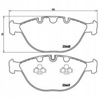 brembo p06028 колодки колодок . bmw x5 e53 2001 - 2004 4 ,