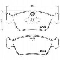 brembo p06035 колодки колодок . bmw 3 e90 05 -