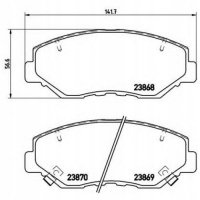 brembo p28035 колодки колодок . honda cr - v 02 - 06