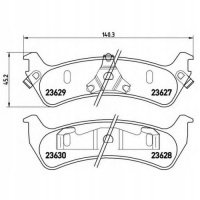 brembo p24042 колодки колодок . форд explorer 96 - ты