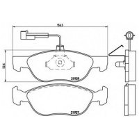 brembo p23071 колодки колодок . альфа ромео 145 , 146