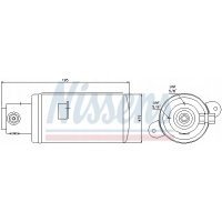 осушитель кондиционера nissens 95076 мерседес g - kla