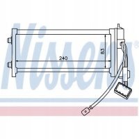 теплообменник nissens peugeot: 607 9d , 9u