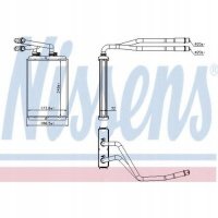 теплообменник nissens fiat , citroen , peugeot
