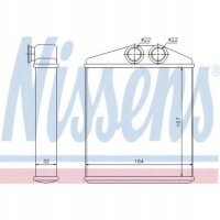 Теплообменник nissens opel , vauxhall