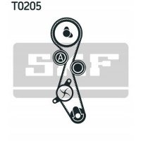 двигатель + водяной насос skf для citroen c - crosser 2.2 hdi