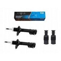 амортизатор передние 2шт volkswagen passat b3 b4 91 - 97 + отбойник крафт