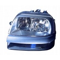 Фары depo левая fiat doblo с лампой mielną